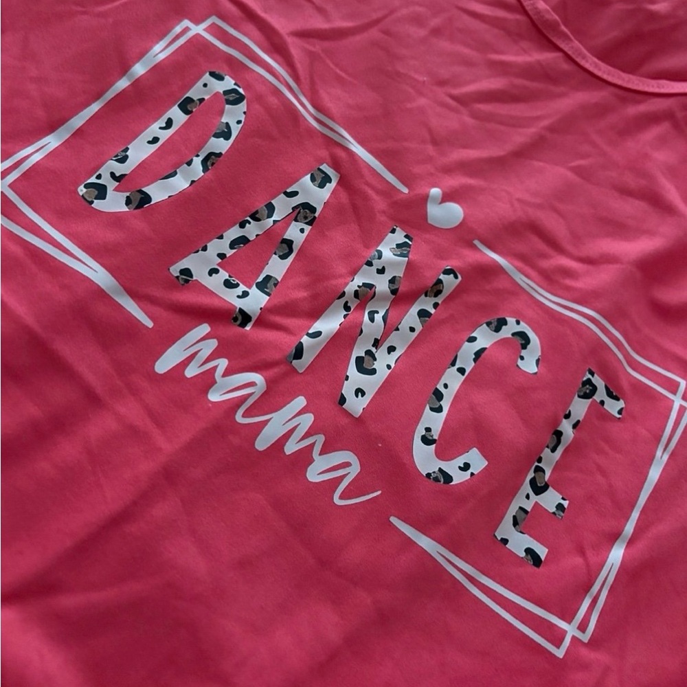Pink Dance Mama Plus Size Tank Top (5XL on label BUT FITS AS 3XL)